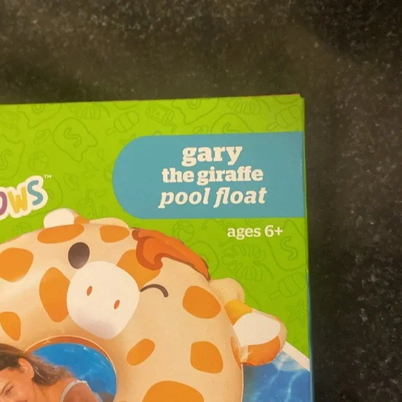 Squishmallows Gary the Giraffe Pool Float NEW! - Picture 3 of 5